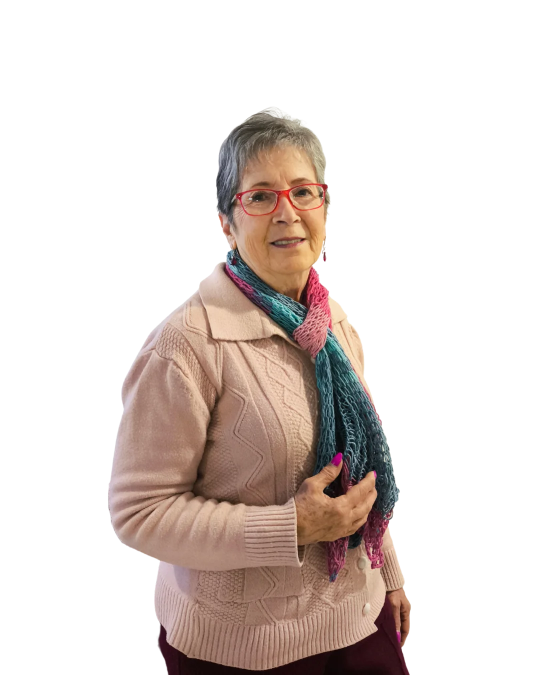 Retrato de Esperanza Arcila, artista colombiana